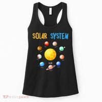 Solar System Planets Space Science Women's Tank Top thumb 0
