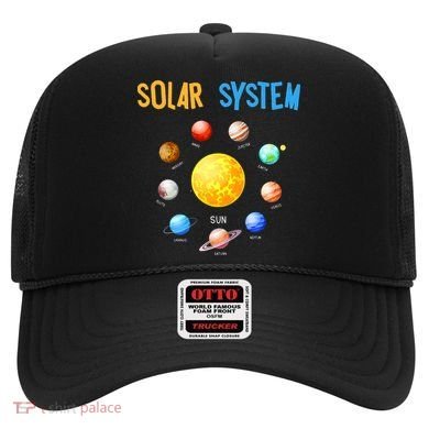 Solar System Planets Space Science Hat