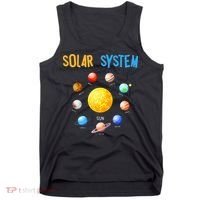 Solar System Planets Space Science Tank Top thumb 0