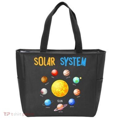 Solar System Planets Space Science Tote Bag