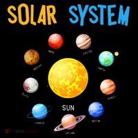 Solar System Planets Space Science Tote Bag thumb 4
