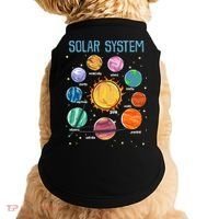 Solar System Planets Science Space STEM Kids Doggie Tank thumb 0