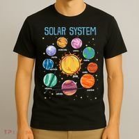 Solar System Planets Science Space STEM Kids T-Shirt thumb 3