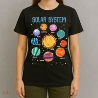 Solar System Planets Science Space STEM Kids T-Shirt thumb 4