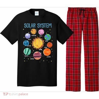 Solar System Planets Science Space STEM Kids Pajama Set