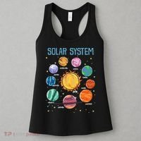 Solar System Planets Science Space STEM Kids Women's Tank Top thumb 3
