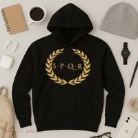 Spqr Senatus Populus Que Romanus Roman Republic Rome Hoodie thumb 3