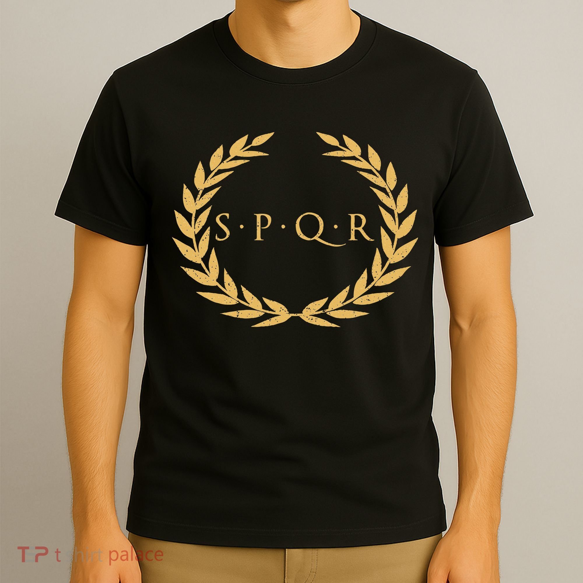 Spqr Senatus Populus Que Romanus Roman Republic Rome T-Shirt