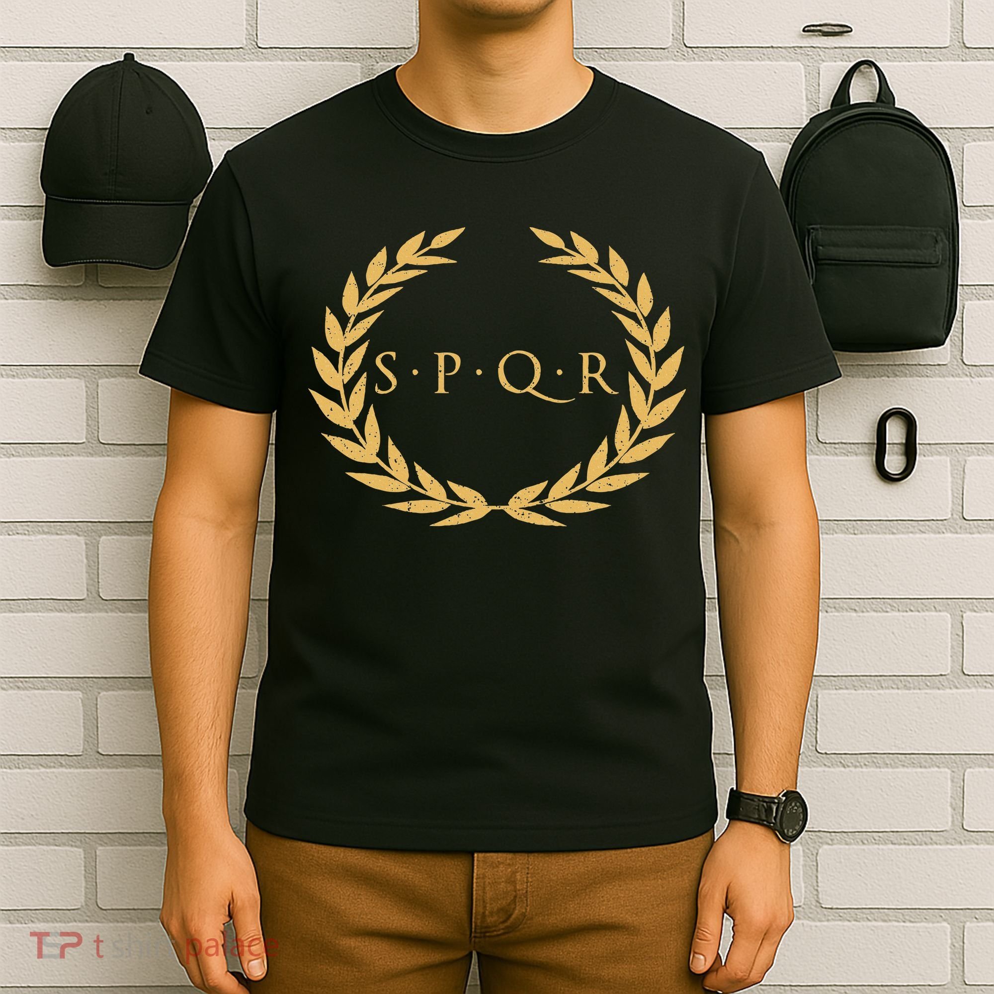 Spqr Senatus Populus Que Romanus Roman Republic Rome T-Shirt