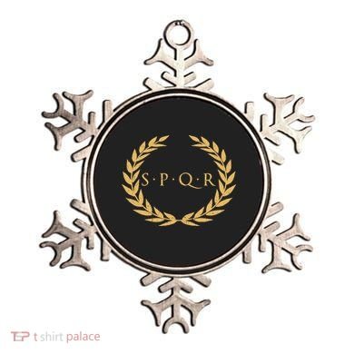 Spqr Senatus Populus Que Romanus Roman Republic Rome Ornament