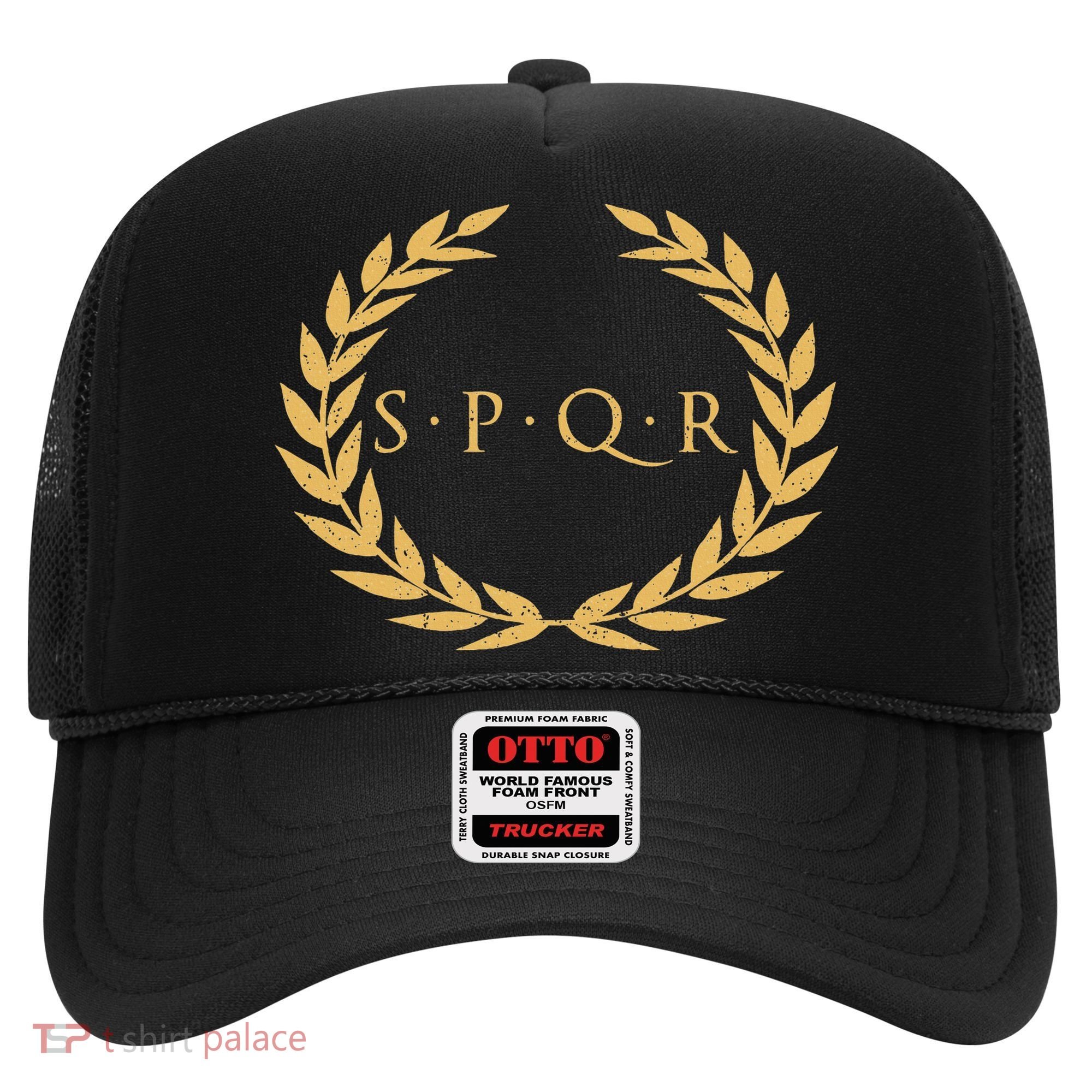 Spqr Senatus Populus Que Romanus Roman Republic Rome Hat