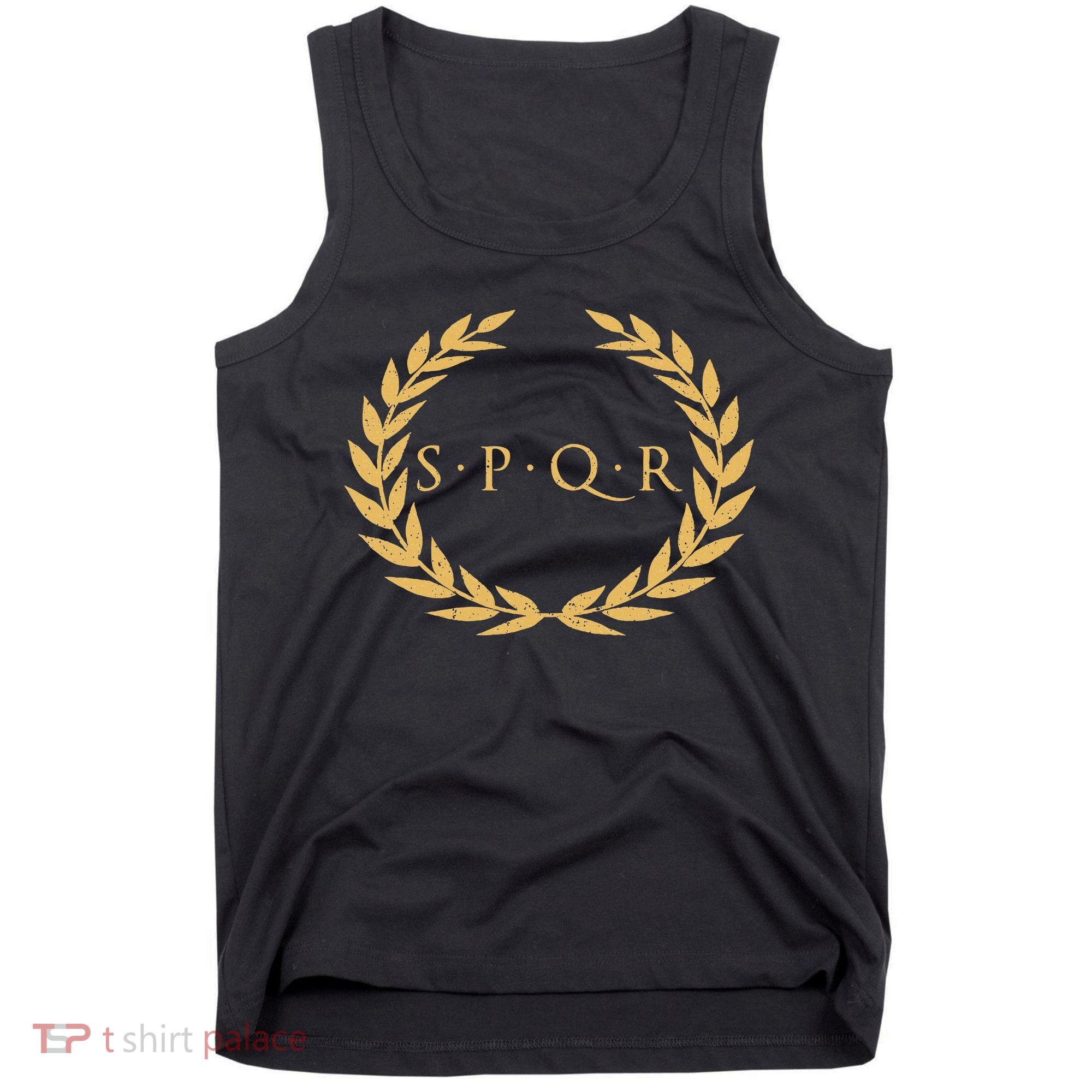 Spqr Senatus Populus Que Romanus Roman Republic Rome Tank Top