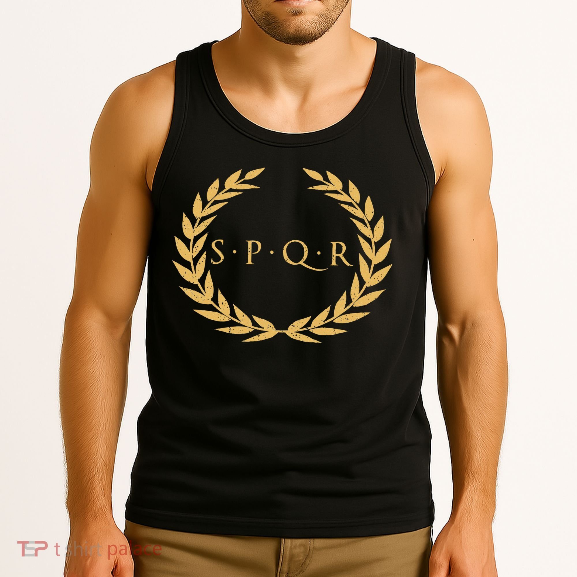 Spqr Senatus Populus Que Romanus Roman Republic Rome Tank Top