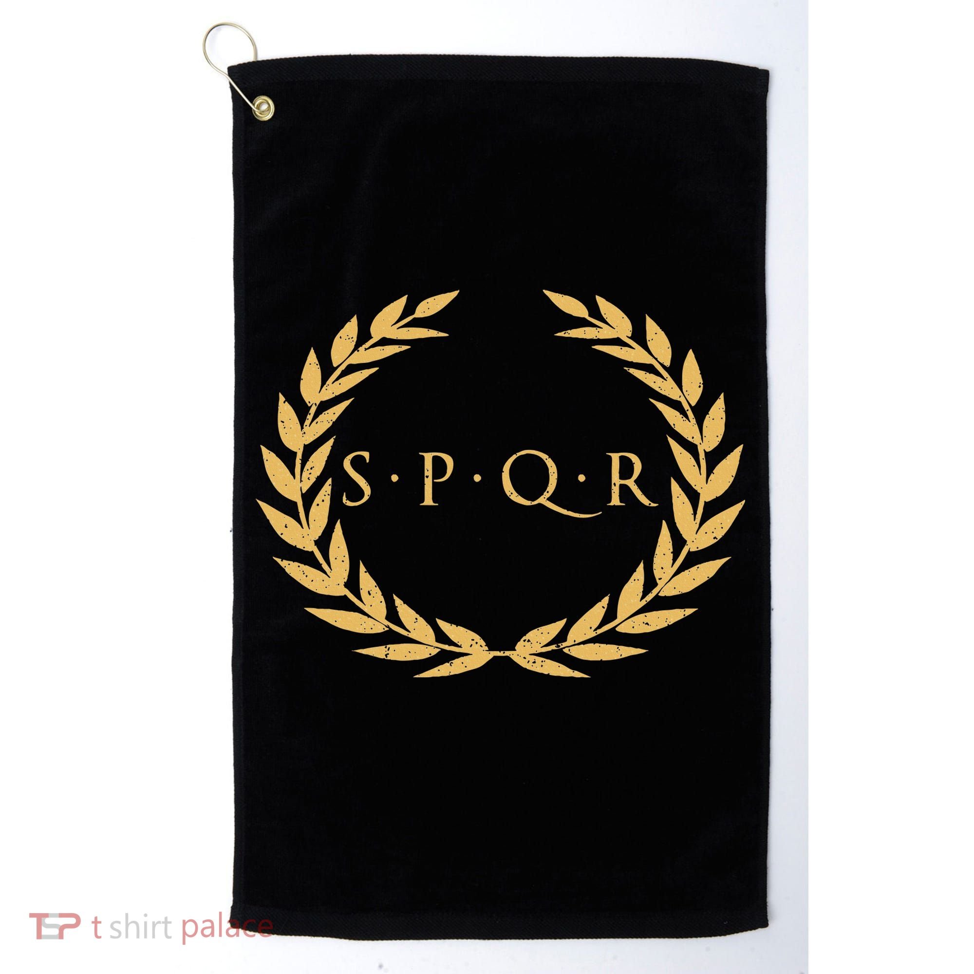 Spqr Senatus Populus Que Romanus Roman Republic Rome Golf Towel