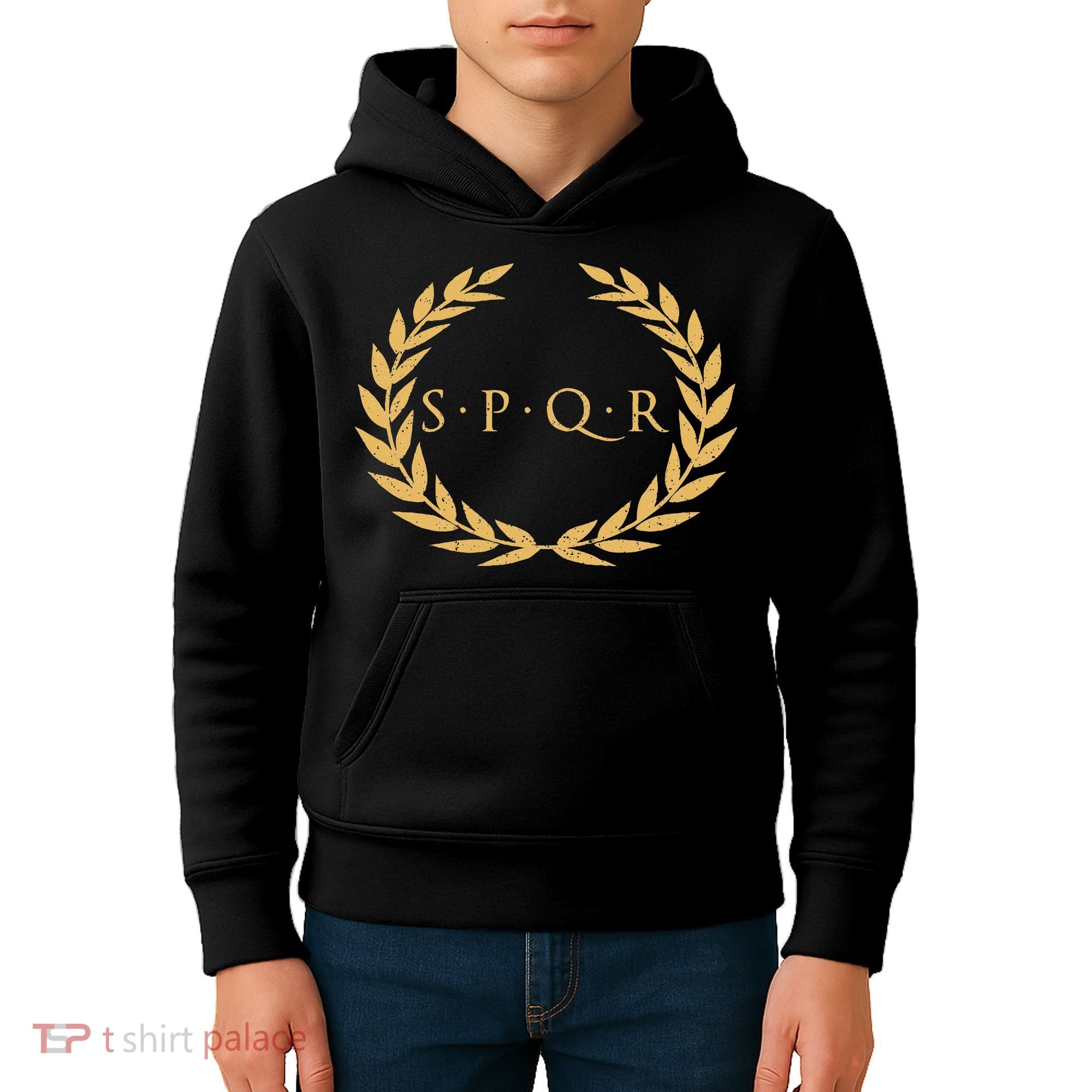 Spqr Senatus Populus Que Romanus Roman Republic Rome Kids Hoodie