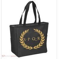 Spqr Senatus Populus Que Romanus Roman Republic Rome Tote Bag thumb 2