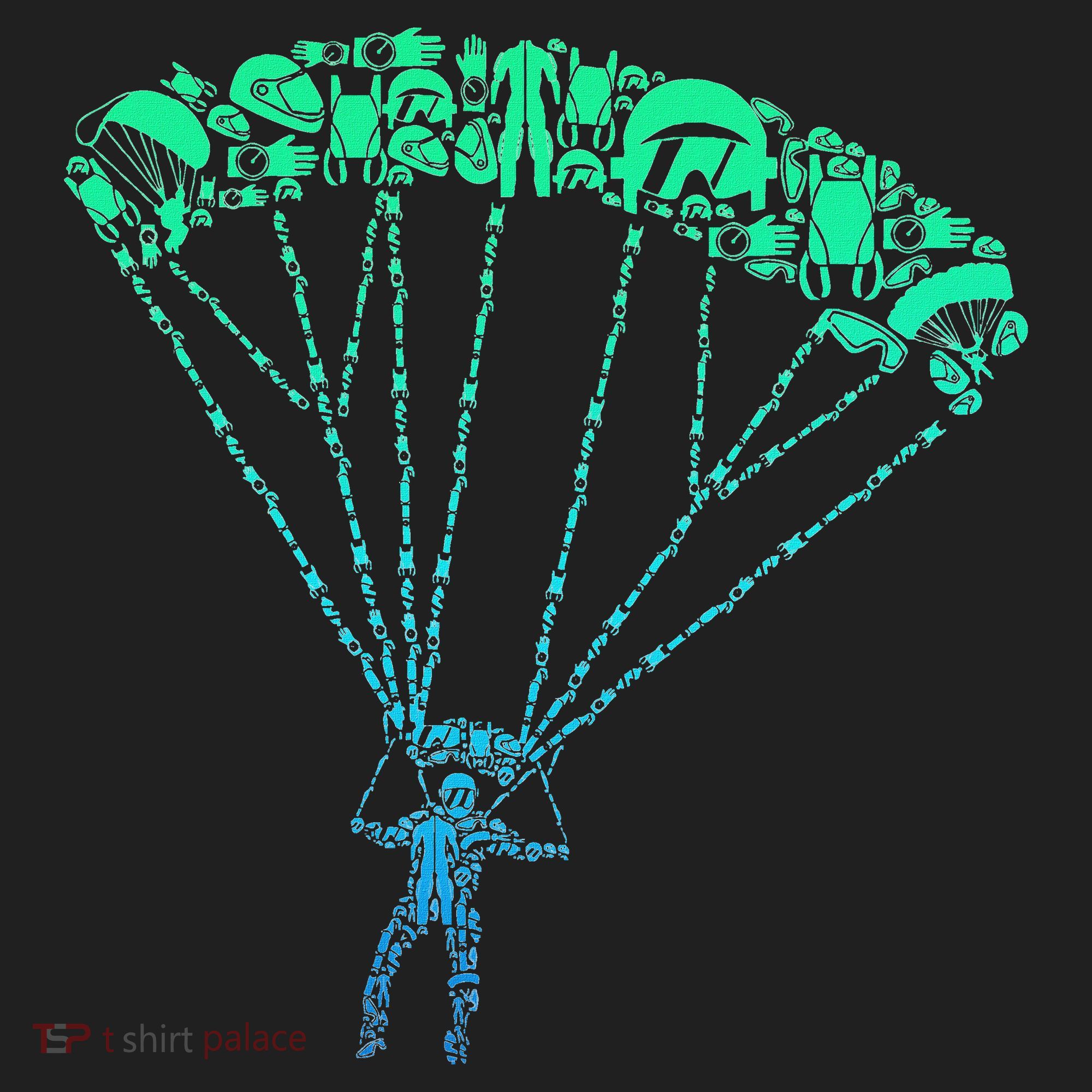 Skydiver Skydiving Parachuting Parachutist Women's Sweatshirt