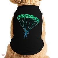 Skydiver Skydiving Parachuting Parachutist Doggie Tank thumb 0