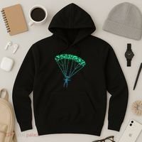 Skydiver Skydiving Parachuting Parachutist Hoodie thumb 3