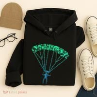 Skydiver Skydiving Parachuting Parachutist Hoodie thumb 4