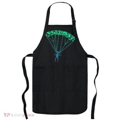 Skydiver Skydiving Parachuting Parachutist Apron
