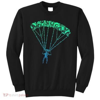 Skydiver Skydiving Parachuting Parachutist Sweatshirt
