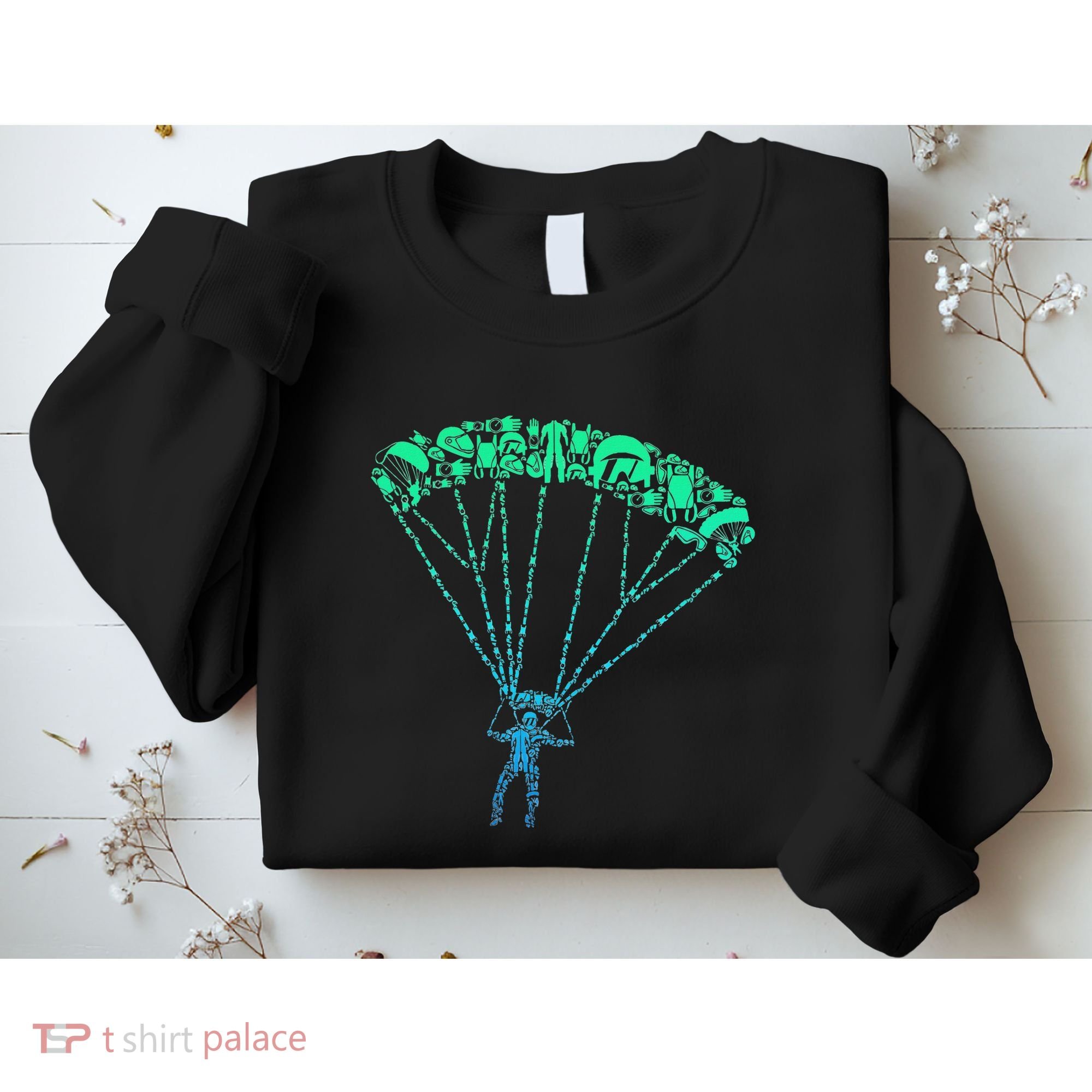 Skydiver Skydiving Parachuting Parachutist Sweatshirt