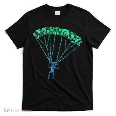 Skydiver Skydiving Parachuting Parachutist T-Shirt