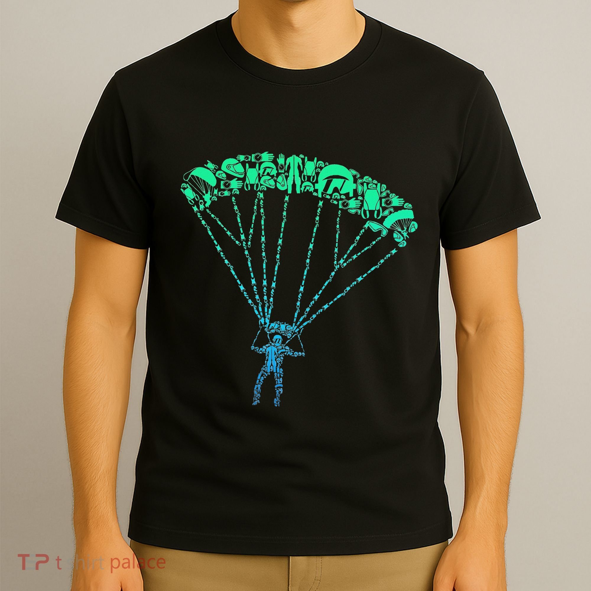 Skydiver Skydiving Parachuting Parachutist T-Shirt
