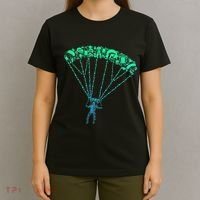 Skydiver Skydiving Parachuting Parachutist T-Shirt thumb 4