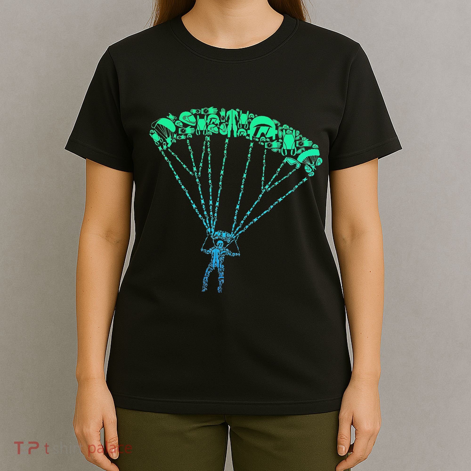 Skydiver Skydiving Parachuting Parachutist T-Shirt
