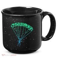 Skydiver Skydiving Parachuting Parachutist 15oz Campfire Ceramic Mug thumb 0
