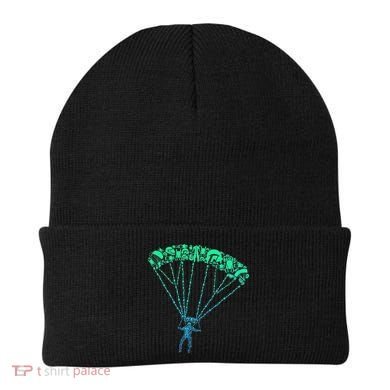 Skydiver Skydiving Parachuting Parachutist Beanie