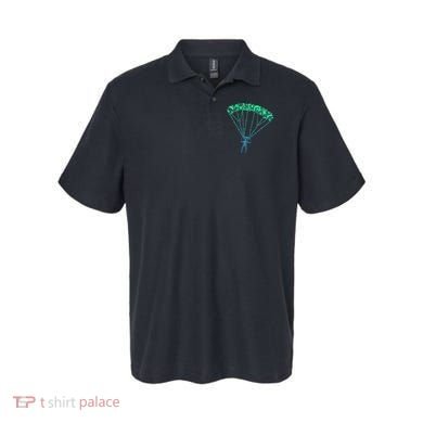 Skydiver Skydiving Parachuting Parachutist Polo