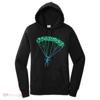 Skydiver Skydiving Parachuting Parachutist Women's Hoodie thumb 0