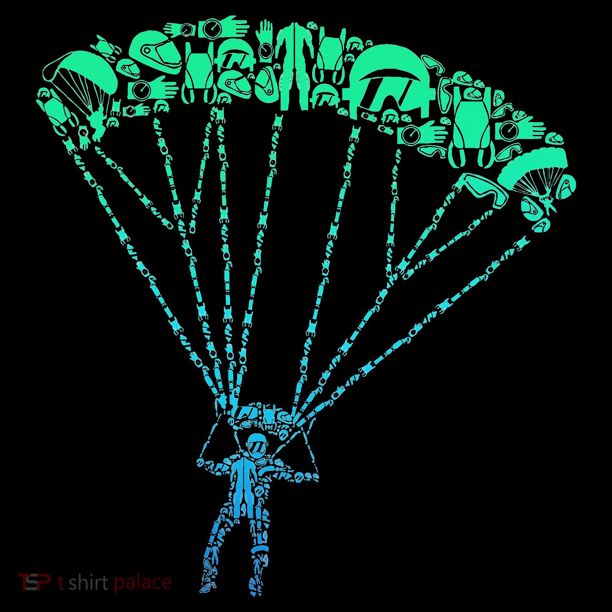 Skydiver Skydiving Parachuting Parachutist Women's Hoodie
