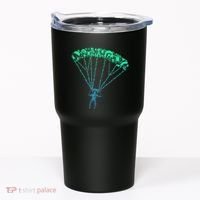 Skydiver Skydiving Parachuting Parachutist Tumbler thumb 0