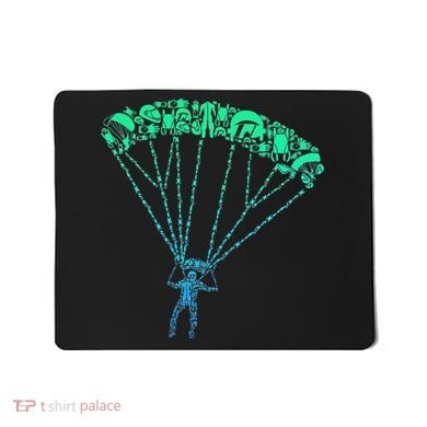 Skydiver Skydiving Parachuting Parachutist Mousepad