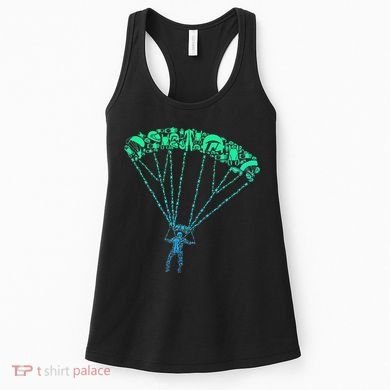 Skydiver Skydiving Parachuting Parachutist Women's Tank Top