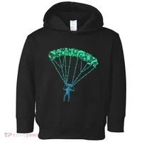 Skydiver Skydiving Parachuting Parachutist Toddler Hoodie thumb 0