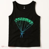 Skydiver Skydiving Parachuting Parachutist Tank Top thumb 2