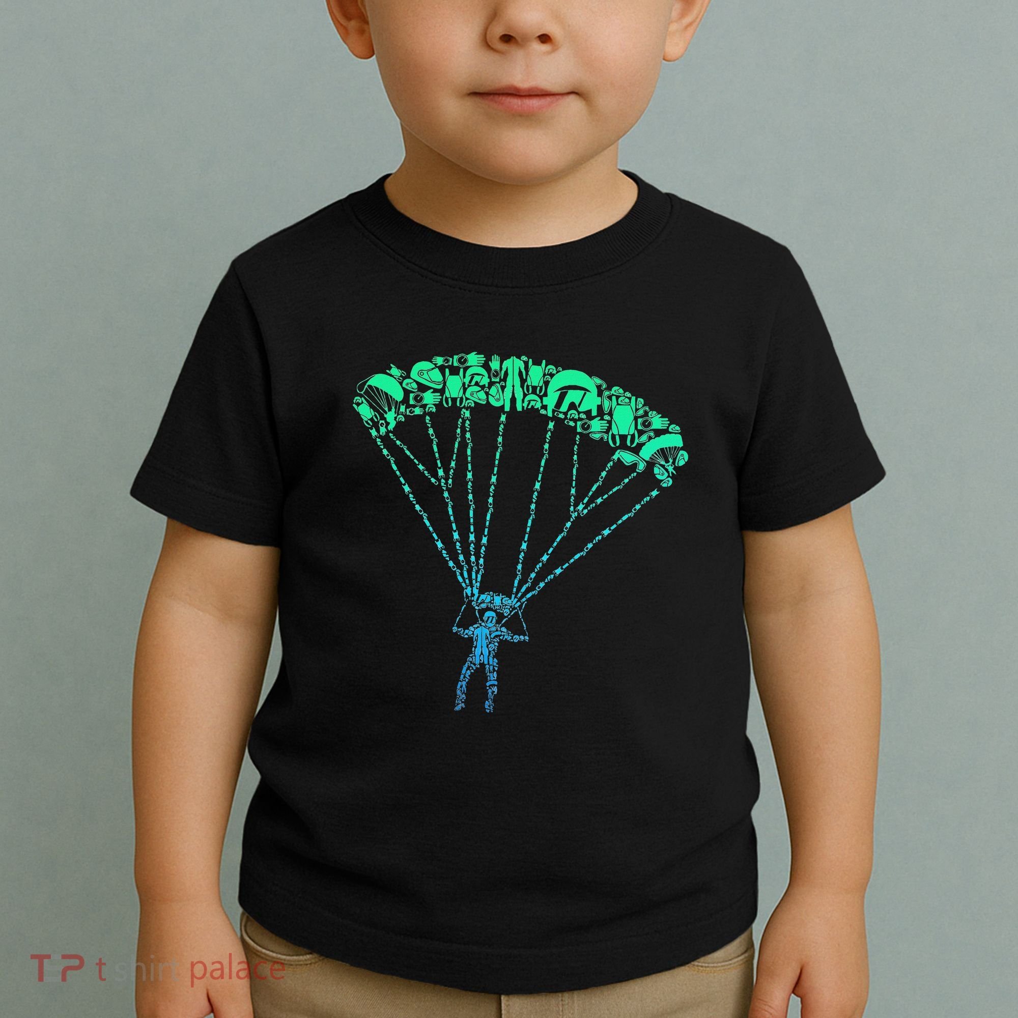 Skydiver Skydiving Parachuting Parachutist Toddler T-Shirt