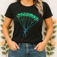 Skydiver Skydiving Parachuting Parachutist Women's T-Shirt thumb 2