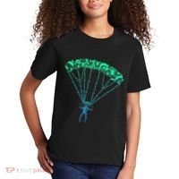 Skydiver Skydiving Parachuting Parachutist Kids T-Shirt thumb 2