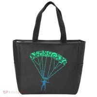 Skydiver Skydiving Parachuting Parachutist Tote Bag thumb 0