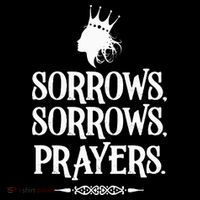 Sorrows Sorrows Prayers USA-Made Doggie Bandana thumb 2