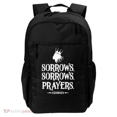 Sorrows Sorrows Prayers Backpack