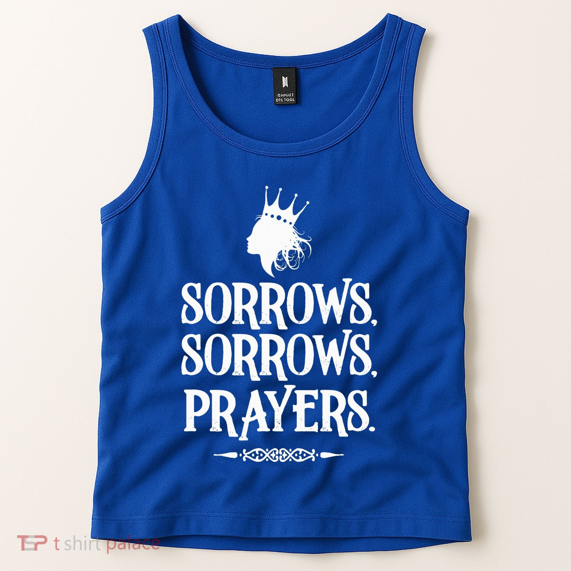 Sorrows Sorrows Prayers Tank Top