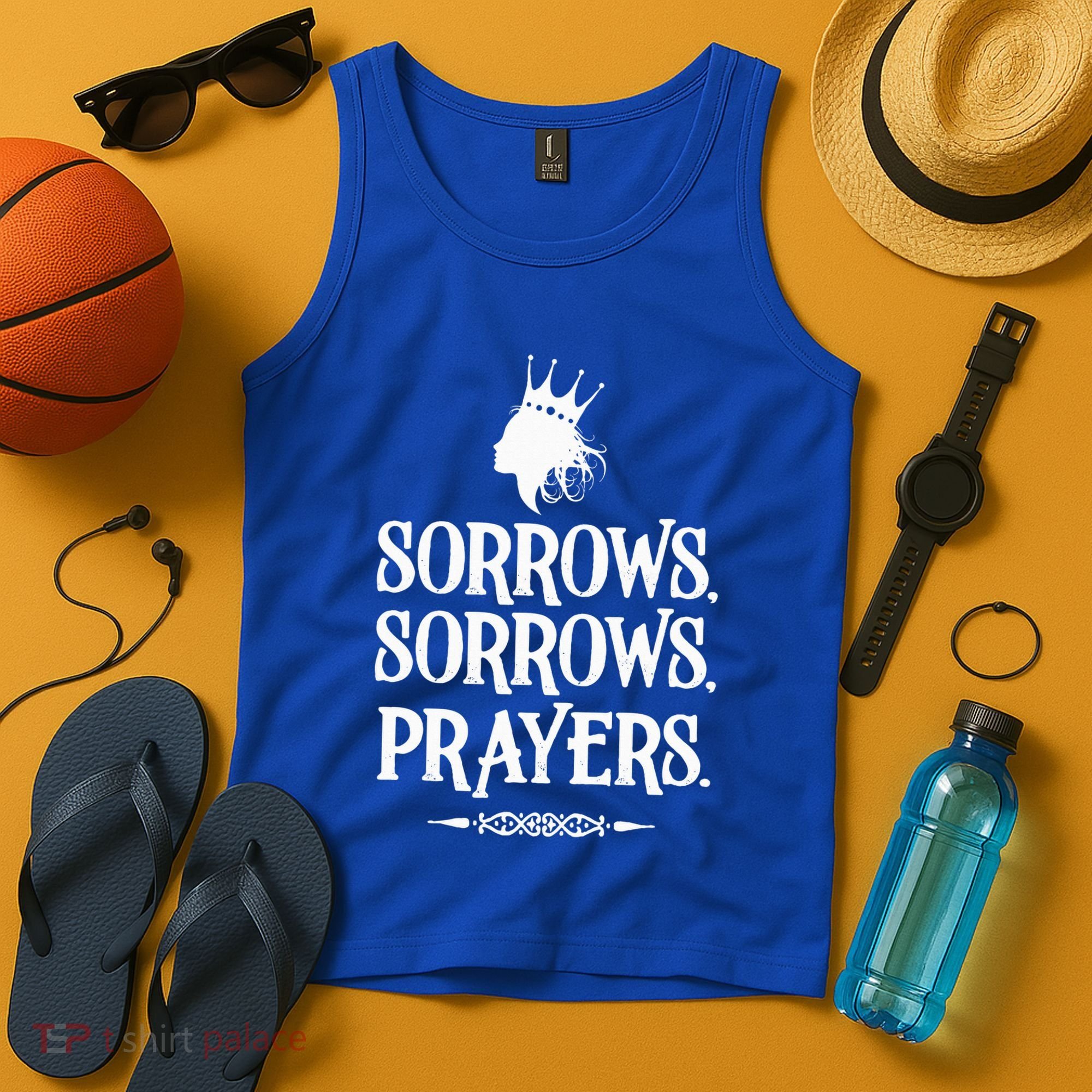 Sorrows Sorrows Prayers Tank Top