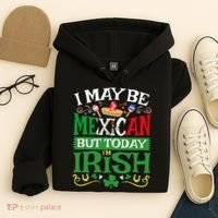 St Saint Patrick's Day Mexican Latino Beer Shamrock Hoodie thumb 4
